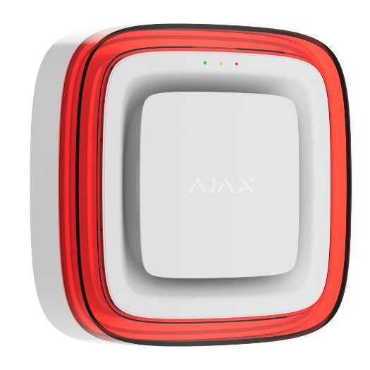 AJ-EN54-SOUNDER-VAD-W, bežična sirena s zvučnim i vizualnim alarmom, trenutačne obavijesti 