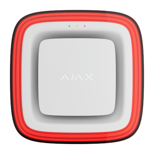 AJ-EN54-SOUNDER-VAD-W, bežična sirena s zvučnim i vizualnim alarmom, trenutačne obavijesti 