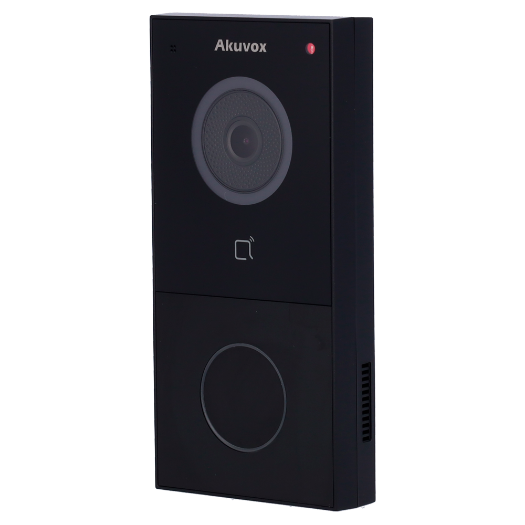 AK-E12S-CRNI, površinska IP video interfonska stanica, 2 MP kamera | dvosmjerni zvuk 