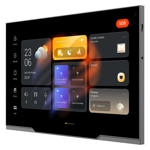 AK-PHX1-KNX-EU, Android 12.0 monitor za kućnu automatizaciju, TFT zaslon od 12" | Treći