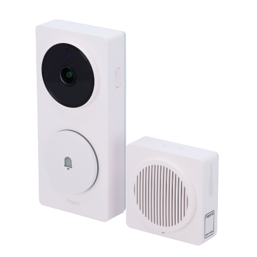 AQ-CH-C09D-W, Aqara Smart Home G410 kamera za zvono/hub, bijela, WiFi 2,4 GHz / Zigbee 3.0 