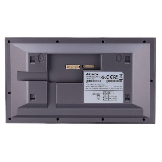 AK-S563W-S, Android 12.0 monitor za video interfonski sustav, IPS zaslon od 8" | Površinska montaža