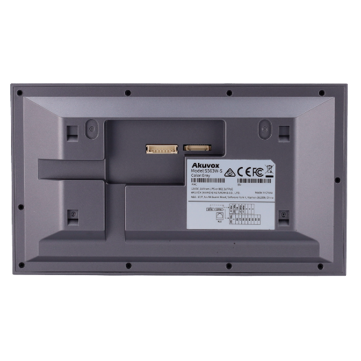 AK-S563W-S, Android 12.0 monitor za videointerkom sustav, IPS zaslon od 8" | površinska montaža 