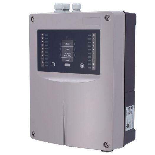 ASD535-4, Aspiracijski detektor dima za 1 ili 2 SSD senzora dima 535, S indikatorom razine dima