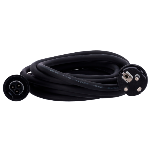 BC01-AC-5M, AC solarni priključak 3 pina, muški na Schuko, 5 metara duljine