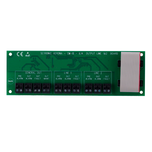 CM-IB, rele kartica za CLI kontroler, omogućuje nadzor do dva detektora 