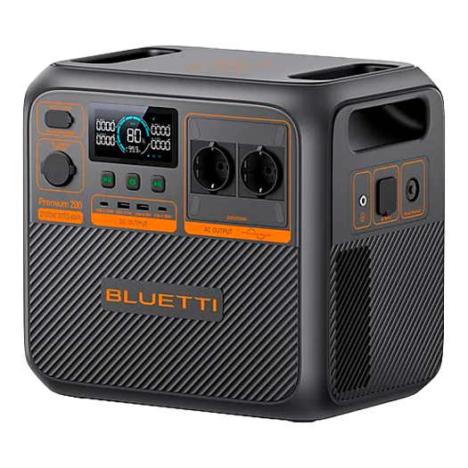 BL-PREMIUM-200V2, prijenosna električna stanica, velika kapacitivnost 2074 Wh, izlazna snaga 2700 W 