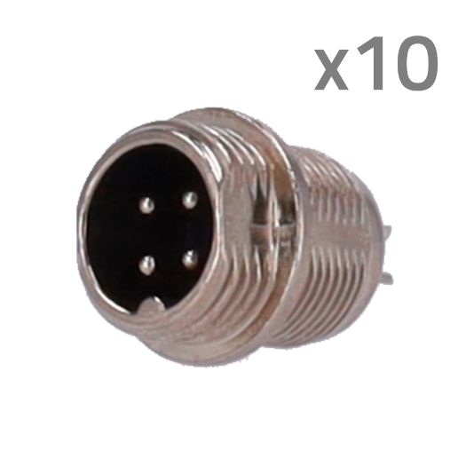 CONM12-MALE-SOLDER, M12 muški konektor za lemljenje, kompatibilan sa Streamaxom 