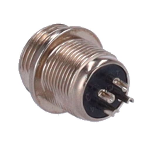 CONM12-MALE-SOLDER, Konektor M12 Muški konektor za lemljenje, Kompatibilno sa Streamaxom