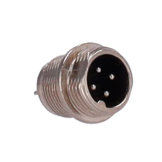 CONM12-MALE-SOLDER, Konektor M12 Muški konektor za lemljenje, Kompatibilno sa Streamaxom