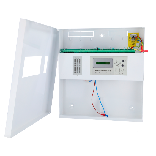 DMT-FP9000-16-EN, konvencionalni centralni sustav 16 zona s LCD zaslonom, 2 sirenska izlaza 