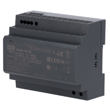 DC48V3A-DIN, napajanje, DC izlaz 48 V / 3,2 A / 150 W, 2 izlaza 