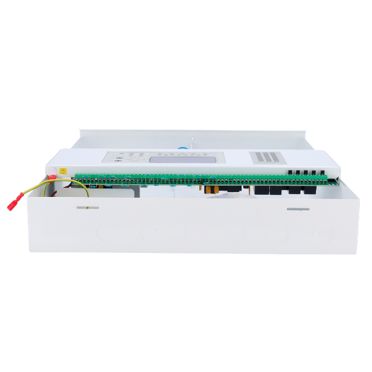 DMT-FP9000-16-EN, konvencionalni centralni sustav 16 zona s LCD zaslonom, 2 sirenska izlaza 