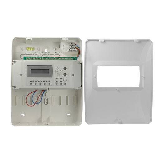 DMT-FP9000-8-EN, konvencionalni centralni sustav za 8 zona s LCD zaslonom, 2 sirenska izlaza 