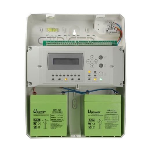 DMT-FP9000-8-EN, Konvencionalnih centralnih 8 područja s LCD zaslonom, 2 Izlaz za sirenu