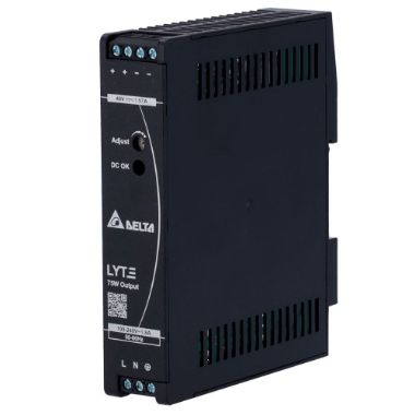DRL-48V75W1AZ, Preklopno napajanje, DC izlaz 48 V / 1.57 A / 75 W, Montaža na DIN šinu