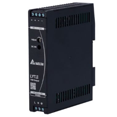 DRL-48V75W1AZ, prekidno napajanje, DC izlaz 48 V / 1,57 A / 75 W 