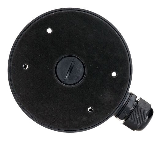 DS-1280ZJ-DM21-BLACK, Razvodna kutija, Za kupolaste kamere, Pogodno za vanjsku upotrebu