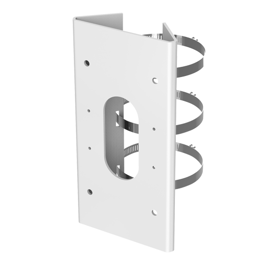 DS-1475ZJ-SUS, nosač stupa | 250(Al) x 127(An) x 46(Fo) mm, za motorizirane kupolaste kamere 