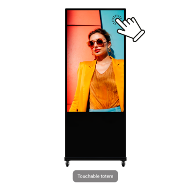 DS-D6055UT-D/S, Touch totem s monitorom 55", za unutarnju upotrebu, rezolucija 4K 