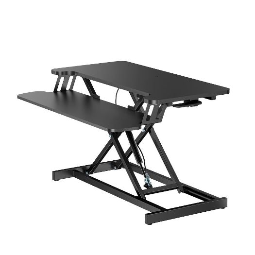 DWS37-01, Sklopiva radna stanica, Maksimalno opterećenje 15 kg, Ručno podešavanje visine