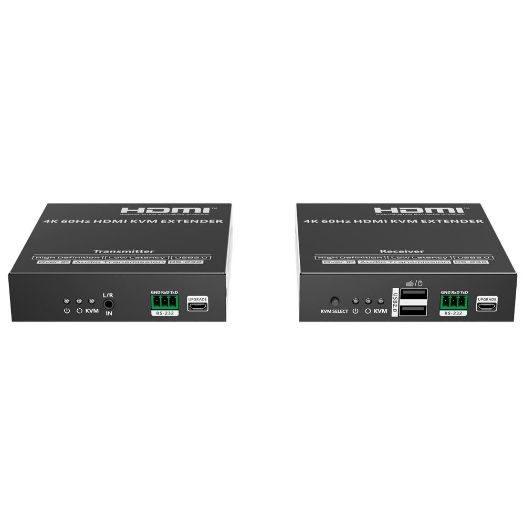 HDMI-EXT-4K60-KVM120, KVM produživač HDMI signala, Domet 120 m, 4K rezolucija