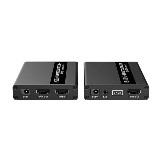 HDMI-KVM-EXT-40M, KVM produživač HDMI signala, Domet 40 m, 4K rezolucija, Omogućuje 1 vezu: 1