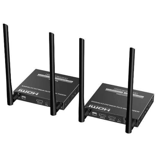 HDMI-EXT-PRO-W-4K60-KVM, Bežični KVM produživač, Domet 50 m, 4K rezolucija
