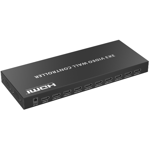 HDMI-VW-9-4K, HDMI videozid za elektroniku, videozid 3x3, omogućuje omjer 1:9 