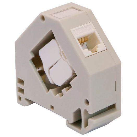 KS6A-UTP-TL180-DIN, UTP kabelski konektor, Izlazni konektor RJ45, Kompatibilni UTP kategorija 6A