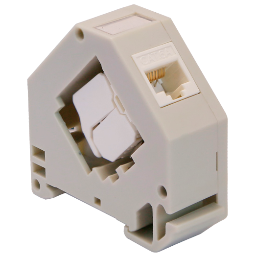 KS6A-UTP-TL180-DIN, UTP konektor za kabel, izlazni konektor RJ45, kompatibilan s UTP kategorijom 6A 