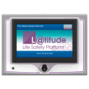 LADEE0001000HEUK1, L@titude mrežni repetitor, površinska montaža, 7-inčni boji zaslon osjetljiv na dodir 