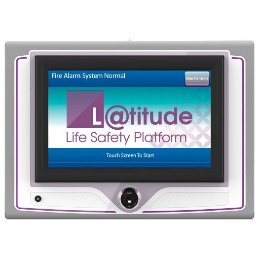 LADEE0001000HEUK1, L@titude mrežni repetitor, Površinska montaža, Zaslon u boji osjetljiv na dodir od 7"