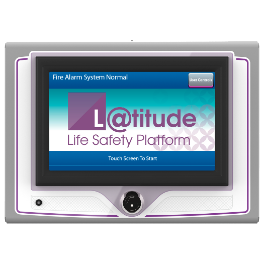 LADEE0001000HEUK1, L@titude mrežni repetitor, površinska montaža, 7-inčni boji zaslon osjetljiv na dodir 