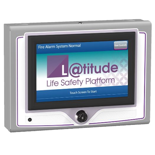 LADEE0001000HEUK1, L@titude mrežni repetitor, Površinska montaža, Zaslon u boji osjetljiv na dodir od 7"