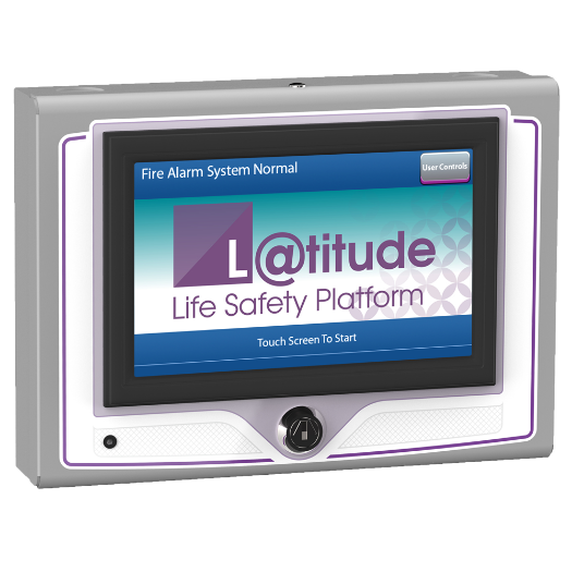 LADEE0001000HEUK1, L@titude mrežni repetitor, površinska montaža, 7-inčni boji zaslon osjetljiv na dodir 