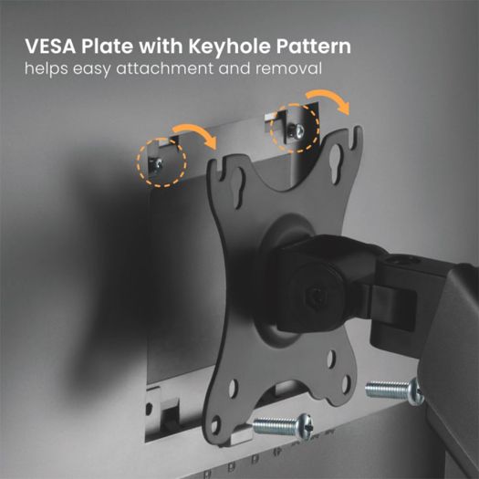 LDT46-C012E, Ruka za monitor, Instalacija na stolu, Podržana težina 9 kg