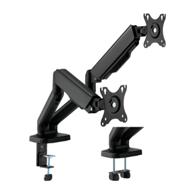 LDT46-C024E, podrška za dva monitora, montaža na stol, maksimalno opterećenje 9 kg po ruci 