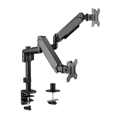 LDT48-C024, podrška za dva monitora, montaža na stol, maksimalno opterećenje 9 kg po ruci 