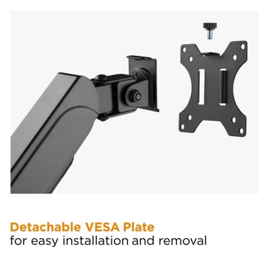 LDT48-C012, Ruka za monitor, Instalacija na stolu, Podržana težina 9 kg