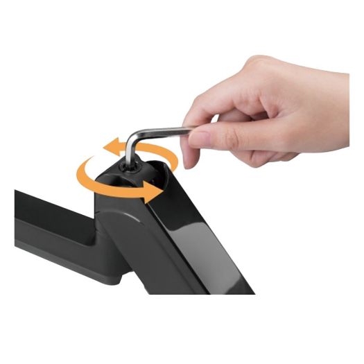 LDT48-C024, Podrška za dva monitora, Instalacija na stolu, Maksimalno opterećenje 9 Kg/krak