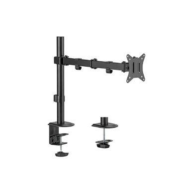 LDT66-C012, monitor arm, montaža na stol, maksimalno opterećenje 9 kg, nagib 