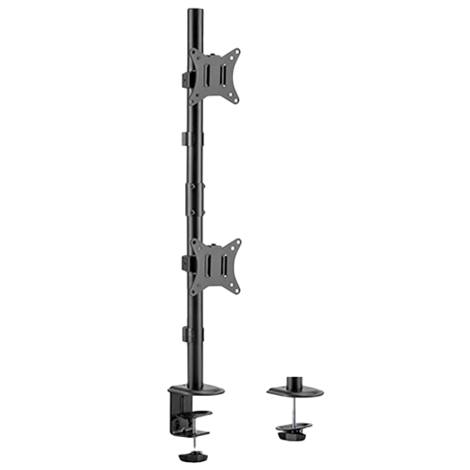LDT66-C02V, stalak za monitor, montaža na stol, maksimalno opterećenje 9 kg, nagib 
