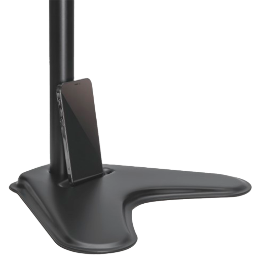 LDT66-T024, stalak za dvostruki monitor, montaža na stol, maksimalno opterećenje 9 kg 