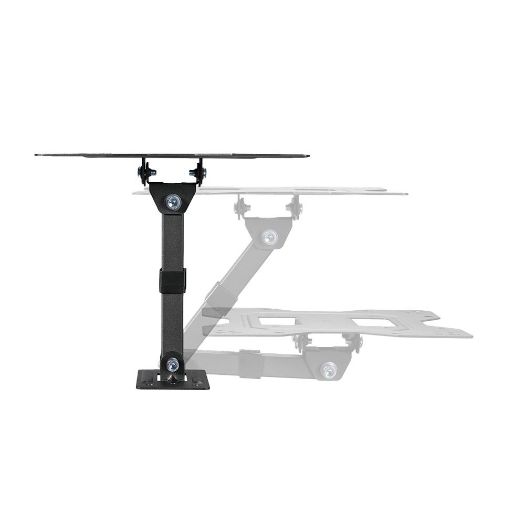 LPA68-221, Podrška s rukom, Podržana težina 30 kg, VESA 100x100 mm, VESA 200x200 mm