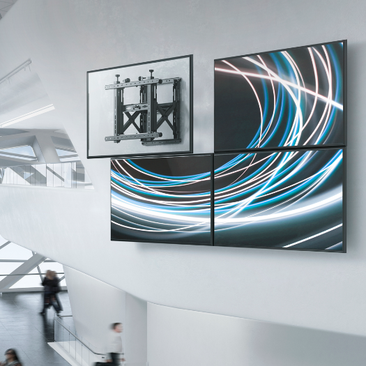 LVW13-46T, podrška za videozid, podržana težina 70 kg, VESA 600x400 