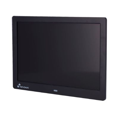 NV-PHOTOFRAME, Nivian digitalni okvir za fotografije, 12-inčni zaslon, Daljinski upravljač, Reproducira multimedijski sadržaj