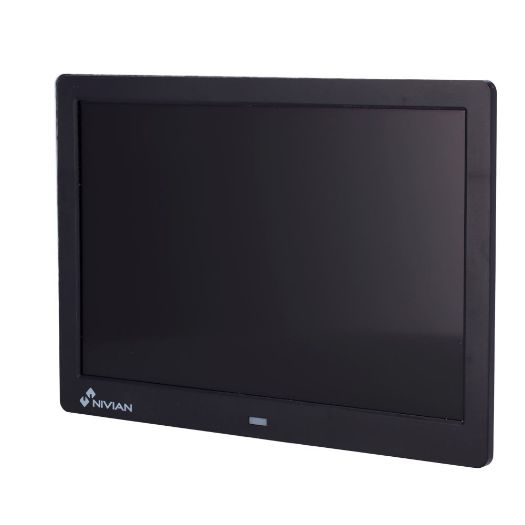 NV-PHOTOFRAME, Nivian digitalni okvir za fotografije, 12-inčni zaslon, Daljinski upravljač, Reproducira multimedijski sadržaj