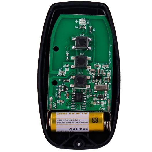 PB-REMOTECONTROL-303, Daljinski upravljač za parkirnu barijeru, Gore, tipke za dolje i zaustavljanje