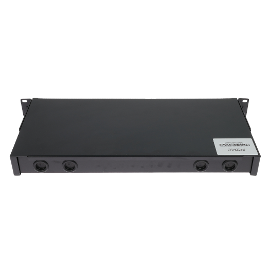 PP-FIBER-12-LC, optički patch panel, 12 LC/APC duplex priključaka, držač spojki (bez pigtail-a) 